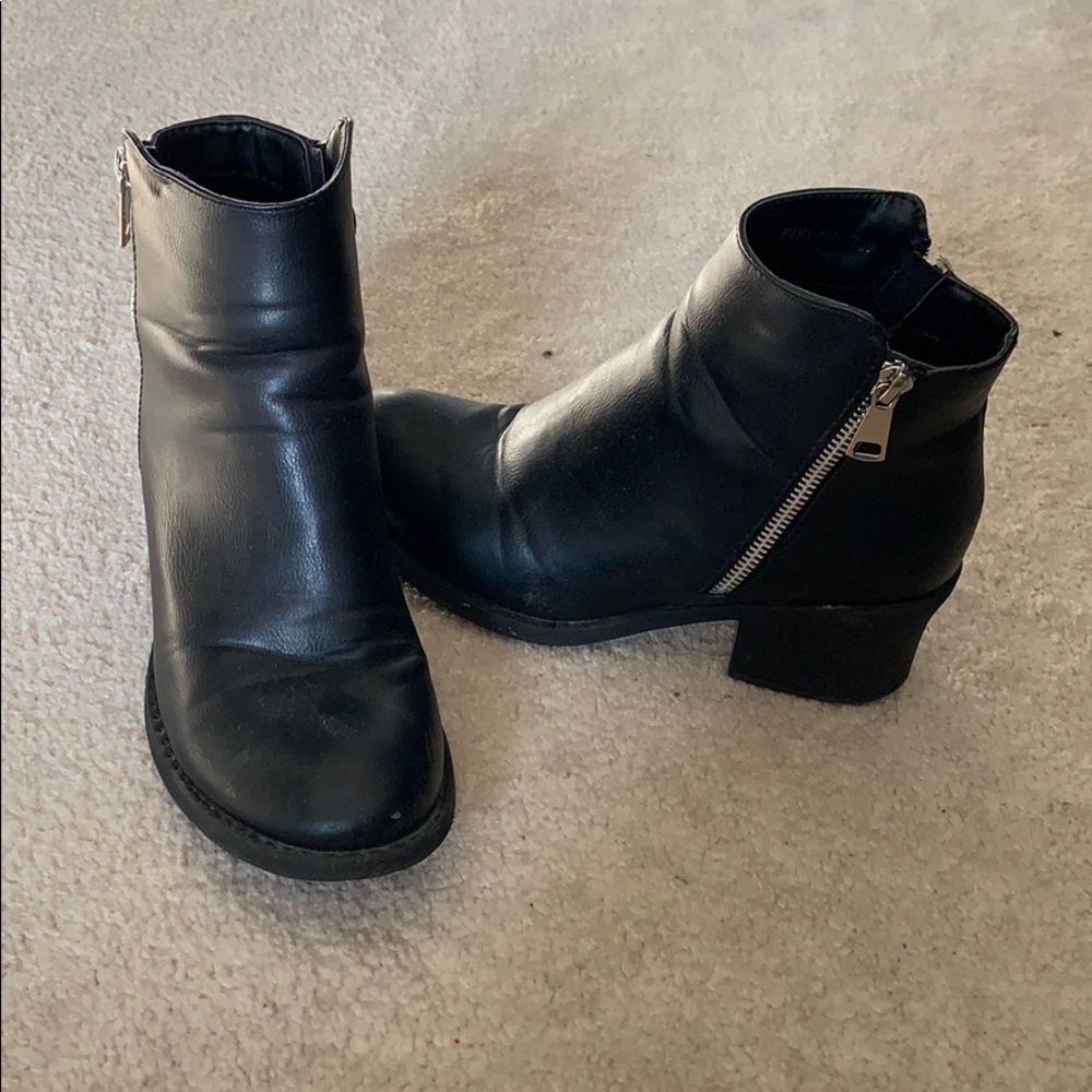 Black booties
